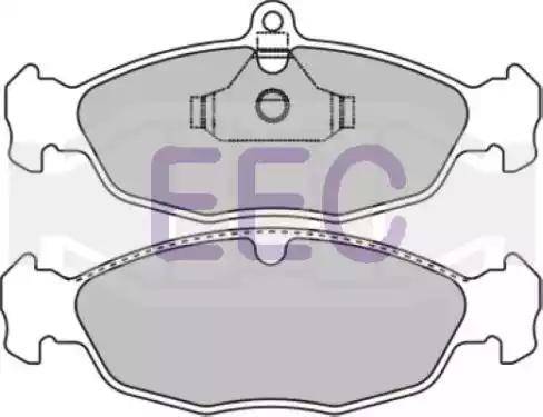 EEC BRP0730 - Тормозные колодки, дисковые, комплект autodif.ru
