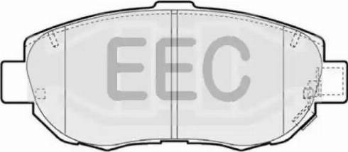 EEC BRP1096 - Тормозные колодки, дисковые, комплект autodif.ru