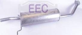 EEC EMA184 - Глушитель выхлопных газов, конечный autodif.ru