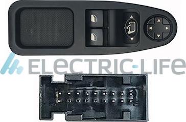 Electric Life ZRPGP76008 - Выключатель, стеклолодъемник ! \CITROEN, FIAT, PEUGEOT:EXPERT 1.6 HDi 90 16V (2007>), EXPERT 1.6 HDi autodif.ru