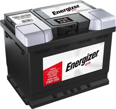 ENERGIZER EE60L2 - Стартерная аккумуляторная батарея, АКБ autodif.ru