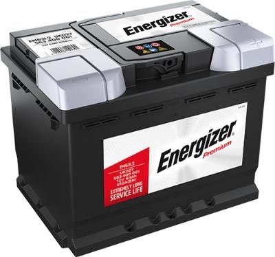 ENERGIZER EM63-L2 - Стартерная аккумуляторная батарея, АКБ autodif.ru
