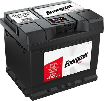 ENERGIZER EP41-LB1 - Стартерная аккумуляторная батарея, АКБ autodif.ru