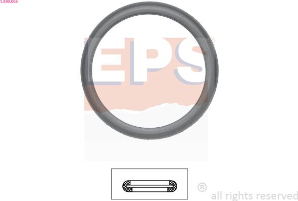 EPS 1.890.598 - Прокладка, термостат autodif.ru