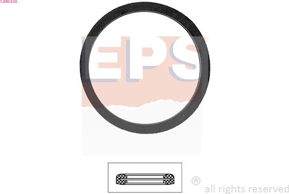 EPS 1.890.556 - Прокладка, термостат autodif.ru