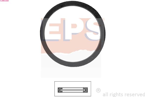 EPS 1.890.560 - Прокладка, термостат autodif.ru