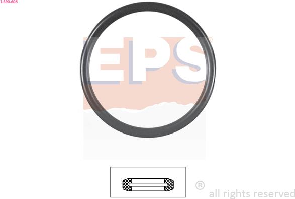 EPS 1.890.606 - Прокладка, термостат autodif.ru