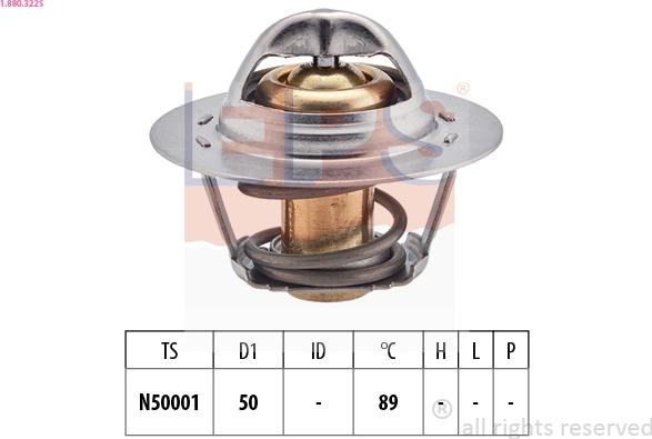 EPS 1.880.322S - Термостат охлаждающей жидкости / корпус autodif.ru