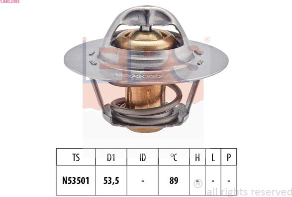 EPS 1.880.239S - Термостат охлаждающей жидкости / корпус autodif.ru