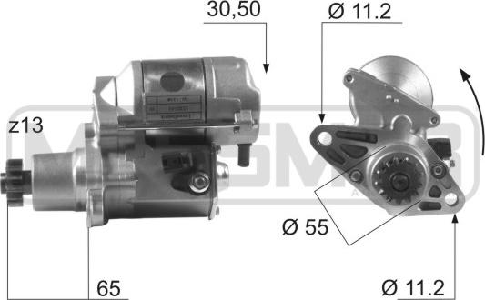 ERA 220483A - Стартер autodif.ru