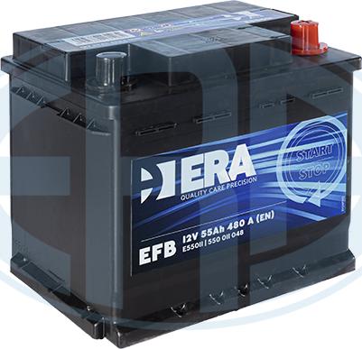 ERA E55011 - Стартерная аккумуляторная батарея, АКБ autodif.ru