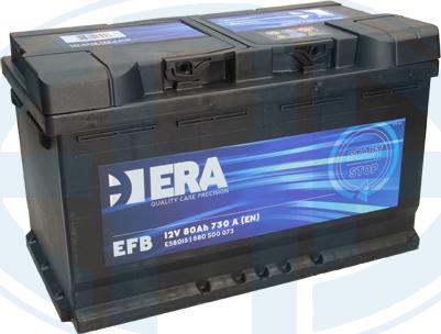 ERA E58015 - Стартерная аккумуляторная батарея, АКБ autodif.ru