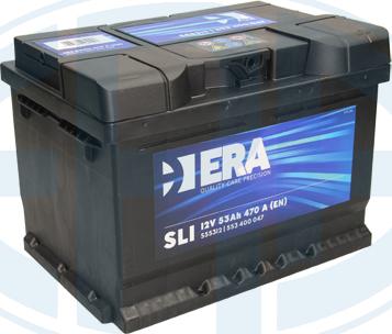 ERA S55312 - Стартерная аккумуляторная батарея, АКБ autodif.ru