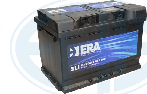 ERA S57001 - Стартерная аккумуляторная батарея, АКБ autodif.ru