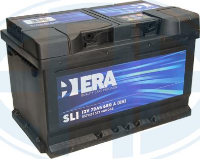 ERA S57212 - Стартерная аккумуляторная батарея, АКБ autodif.ru