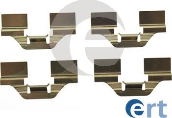 ERT 420 091 - Комплектующие для колодок дискового тормоза autodif.ru