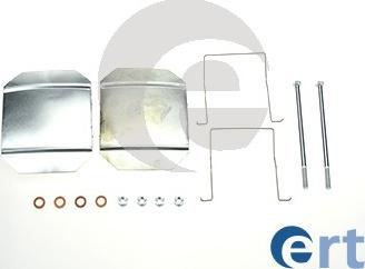 ERT 420043 - Комплектующие для колодок дискового тормоза autodif.ru