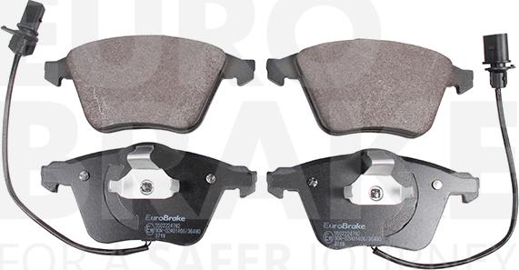 Eurobrake 5502224782 - Автозапчасть/(Производитель: EUROBRAKE) Тормозные колодки autodif.ru