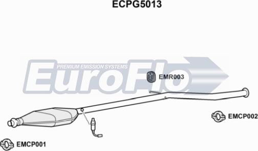 EuroFlo ECPG5013 - Катализатор autodif.ru