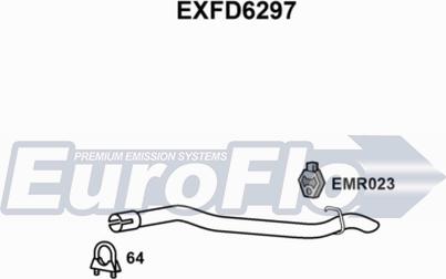 EuroFlo EXFD6297 - Насадка выпускной трубы autodif.ru