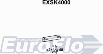 EuroFlo EXSK4000 - Труба выхлопного газа autodif.ru