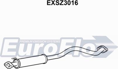 EuroFlo EXSZ3016 - Средний глушитель выхлопных газов autodif.ru