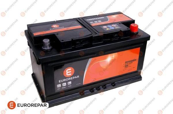EUROREPAR 1609233080 - Стартерная аккумуляторная батарея, АКБ autodif.ru