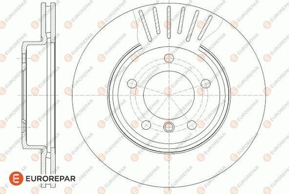 EUROREPAR 1618885680 - Тормозной диск autodif.ru