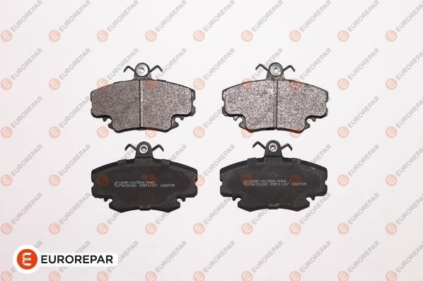 EUROREPAR 1617250780 - Тормозные колодки, дисковые, комплект autodif.ru