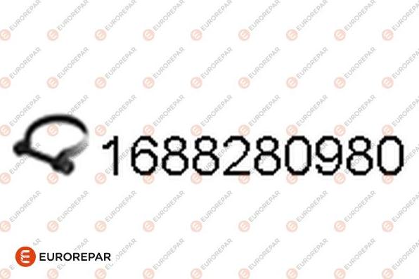 EUROREPAR 1688280980 - Соединительные элементы, система выпуска autodif.ru