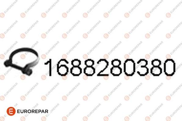 EUROREPAR 1688280380 - Соединительные элементы, система выпуска autodif.ru