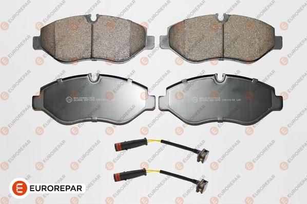 EUROREPAR 1639375580 - Тормозные колодки, дисковые, комплект autodif.ru