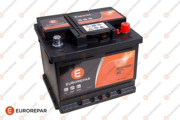 EUROREPAR E364053 - Стартерная аккумуляторная батарея, АКБ autodif.ru