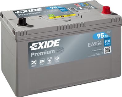 Exide EA954 - Стартерная аккумуляторная батарея, АКБ autodif.ru