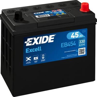 Exide EB454 - Стартерная аккумуляторная батарея, АКБ autodif.ru