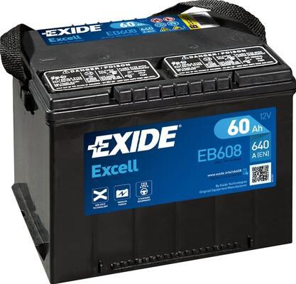 Exide EB558 - Стартерная аккумуляторная батарея, АКБ autodif.ru