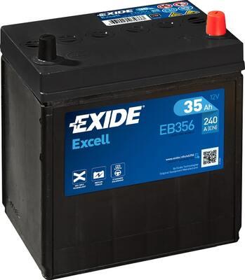 Exide EB356 - Стартерная аккумуляторная батарея, АКБ autodif.ru
