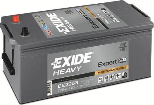 Exide EE2253 - Стартерная аккумуляторная батарея, АКБ autodif.ru