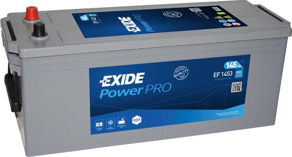 Exide EF1453 - Стартерная аккумуляторная батарея, АКБ autodif.ru