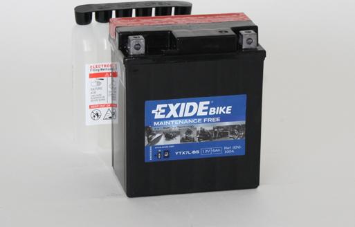Exide ETX7L-BS - Стартерная аккумуляторная батарея, АКБ autodif.ru