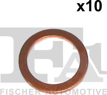 FA1 528.870.010 - Уплотнительное кольцо, резьбовая пробка маслосливного отверстия autodif.ru