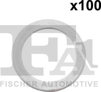 FA1 100.672.100 - Уплотнительное кольцо, резьбовая пробка маслосливного отверстия autodif.ru