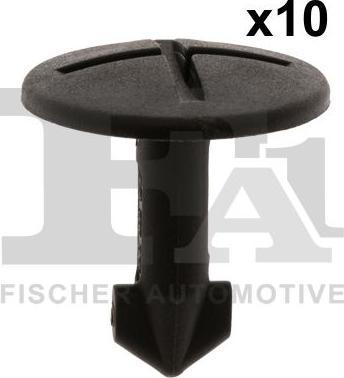 FA1 11-40087.10 - Штифт комплект 10шт поворотный (черный) AUDI \ SEAT \ SKODA \ VW autodif.ru