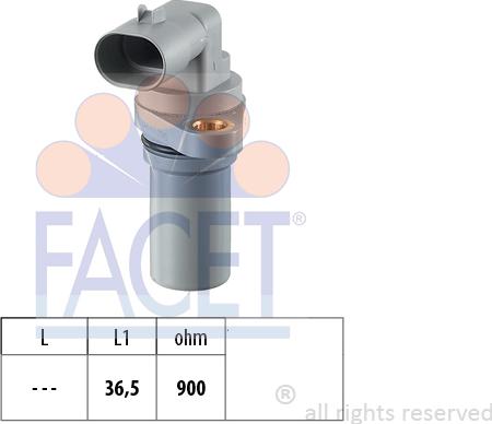 FACET 9.0440 - Датчик к.вала Opel Vectra 1.9CDTI 04-> autodif.ru