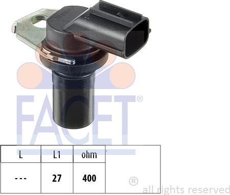 FACET 9.0308 - Датчик частоты вращения, автоматическая коробка передач autodif.ru