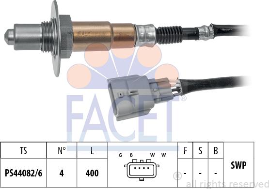 FACET 10.8501 - Лямбда-зонд, датчик кислорода autodif.ru