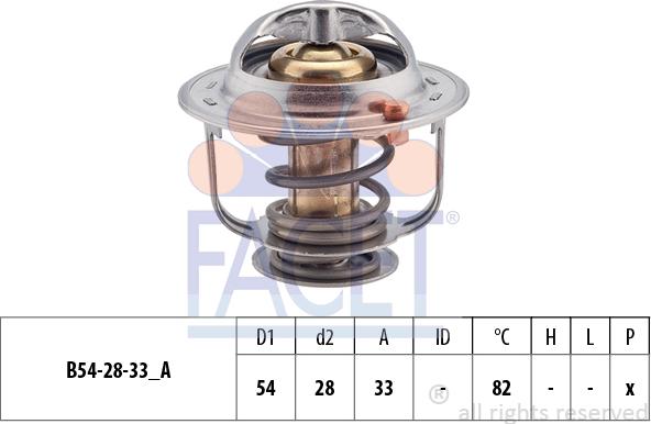 FACET 7.8371S - Термостат охлаждающей жидкости / корпус autodif.ru