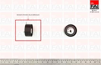 FAI AutoParts T9397 - Натяжной ролик, зубчатый ремень ГРМ autodif.ru