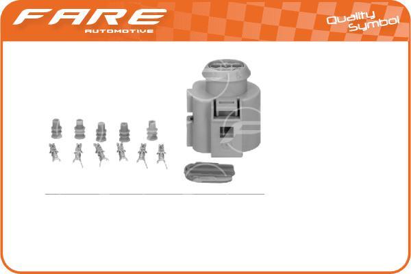 FARE SA 26602 - Ремонтный комплект кабеля, клапан возврата ОГ autodif.ru