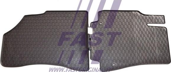 Fast FT96109 - Резиновый коврик с защитными бортами autodif.ru